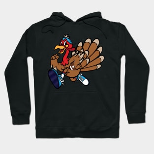 'Gobble Til You Wobble ' Cool Thanksgiving Football Hoodie